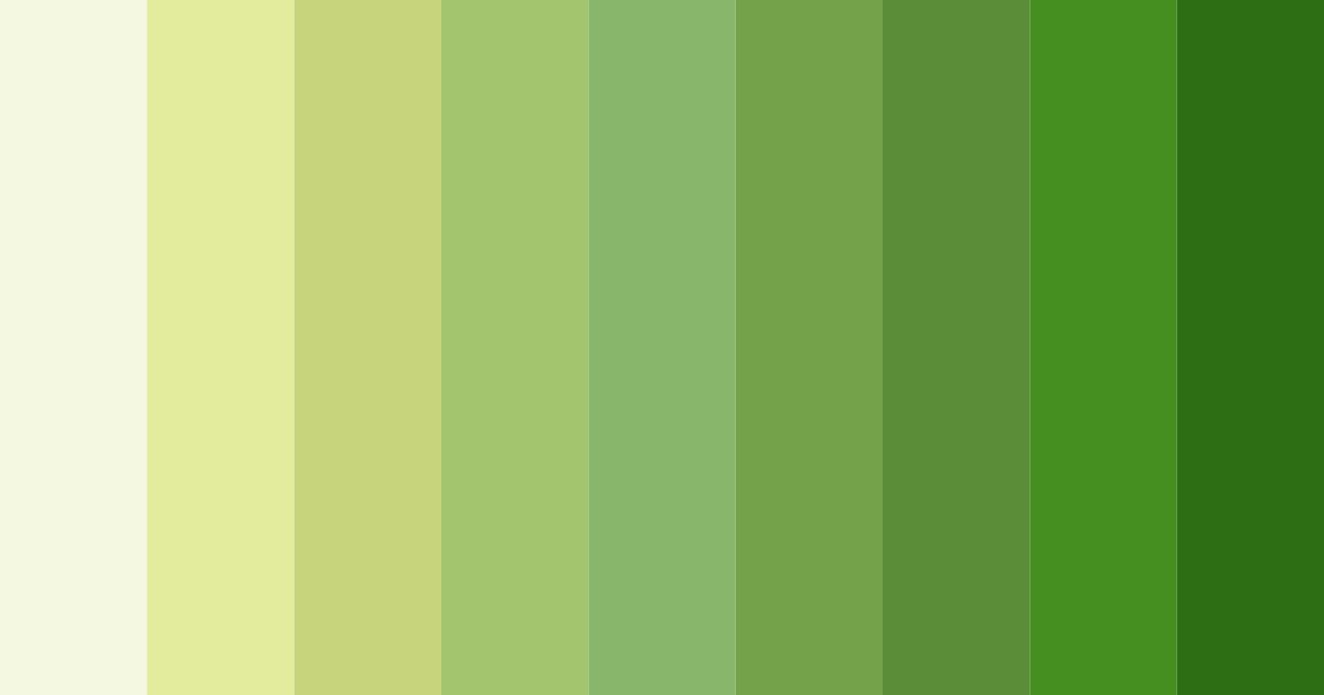 Download light green color palette PNG image (landscape)