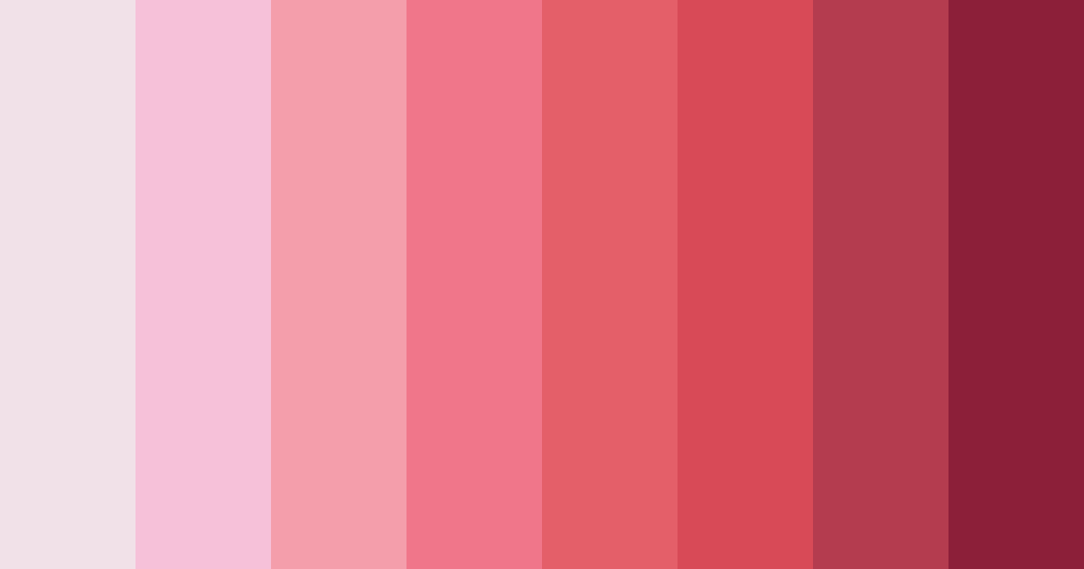 Download pink cat color palette PNG image (landscape)