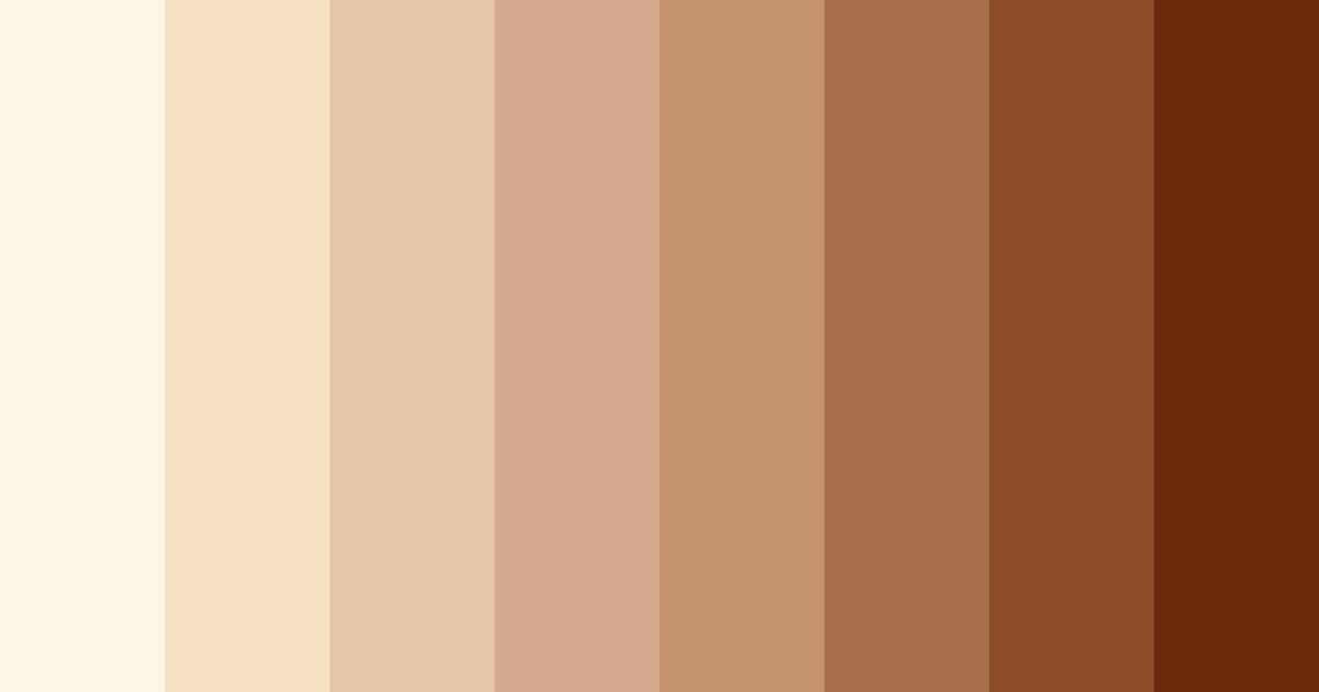 Download ivory shades color palette PNG image (landscape)