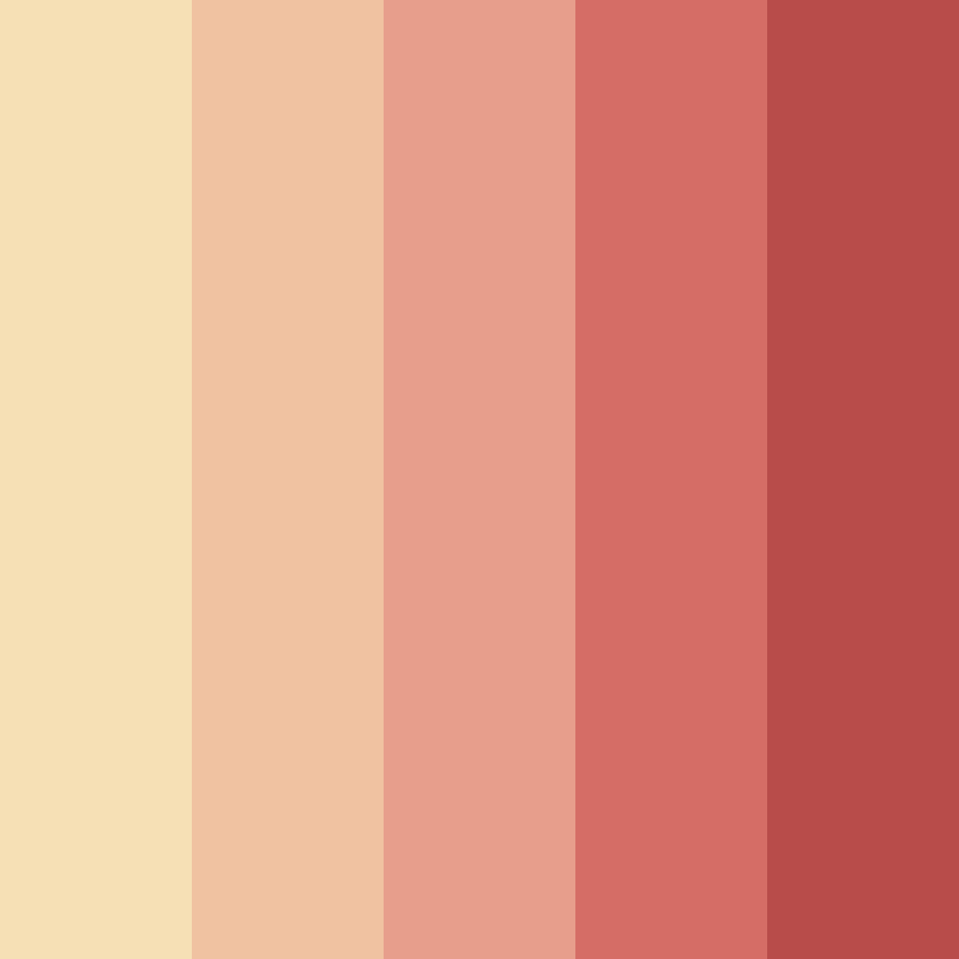 Download autumn embrace color palette PNG image (square)