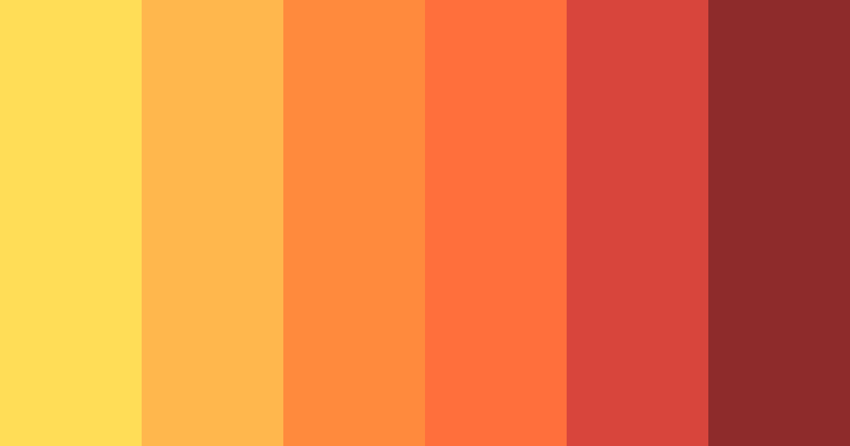 Download vivid contrast symphony color palette PNG image (landscape)