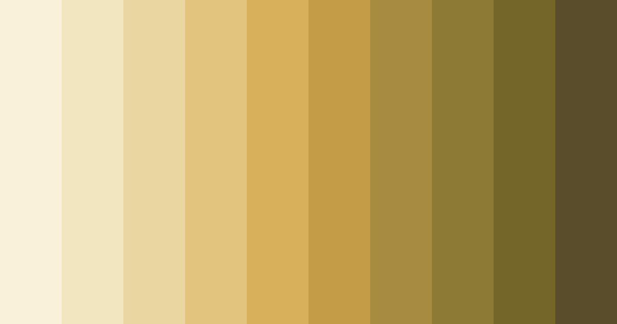 Download creamy earth color palette PNG image (landscape)