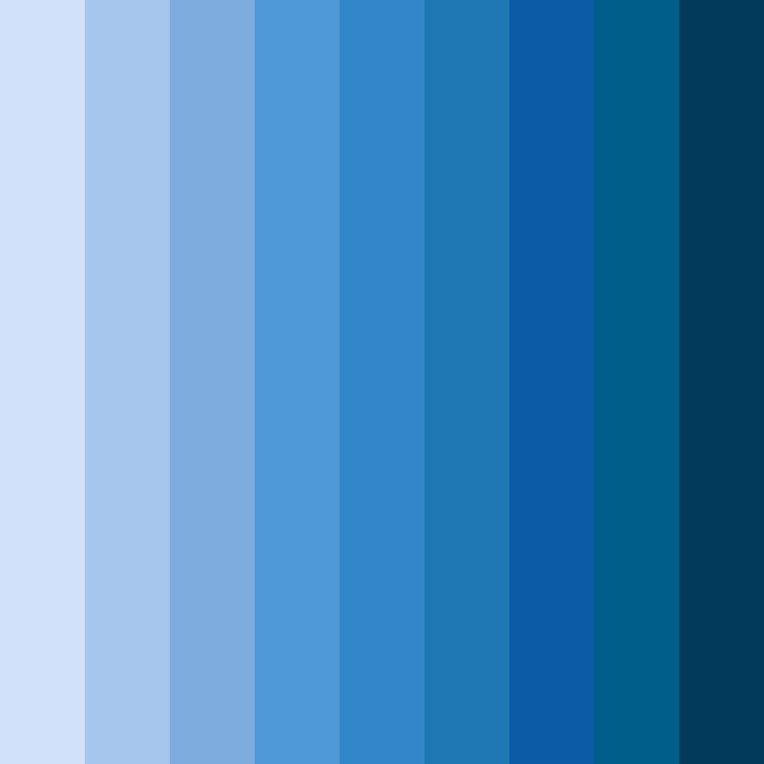 Download corporate serenity color palette PNG image (square)