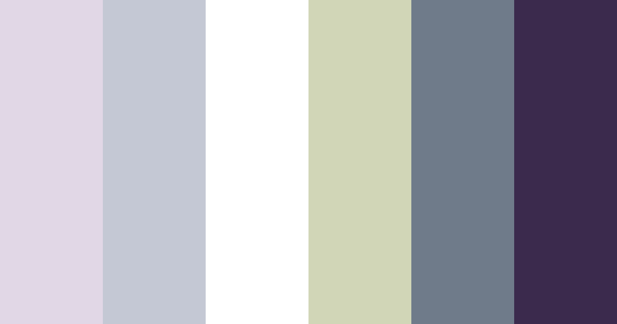 Download whispering twilight color palette PNG image (landscape)