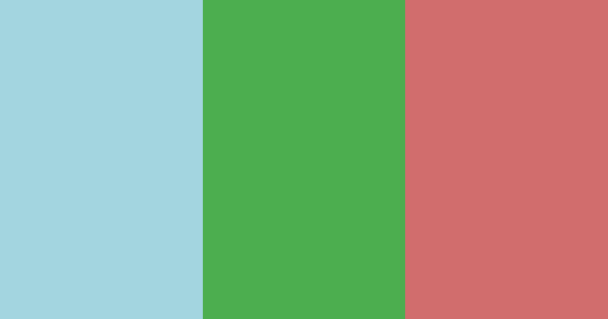 Download stable blue green red color palette PNG image (landscape)