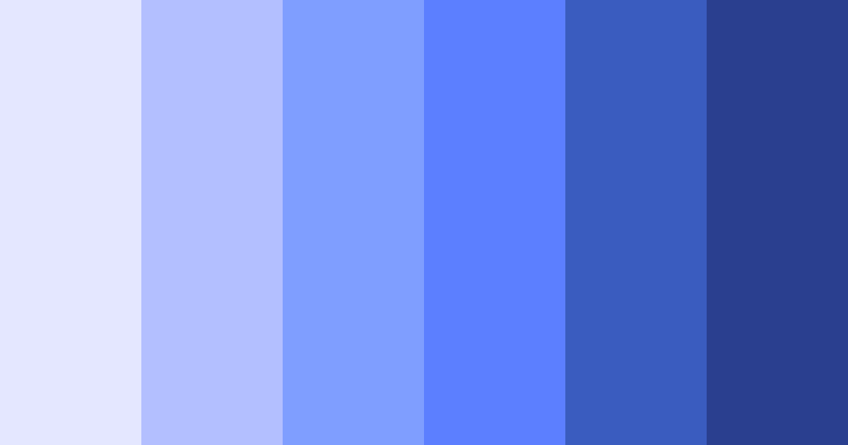 Download serenade in blue color palette PNG image (landscape)