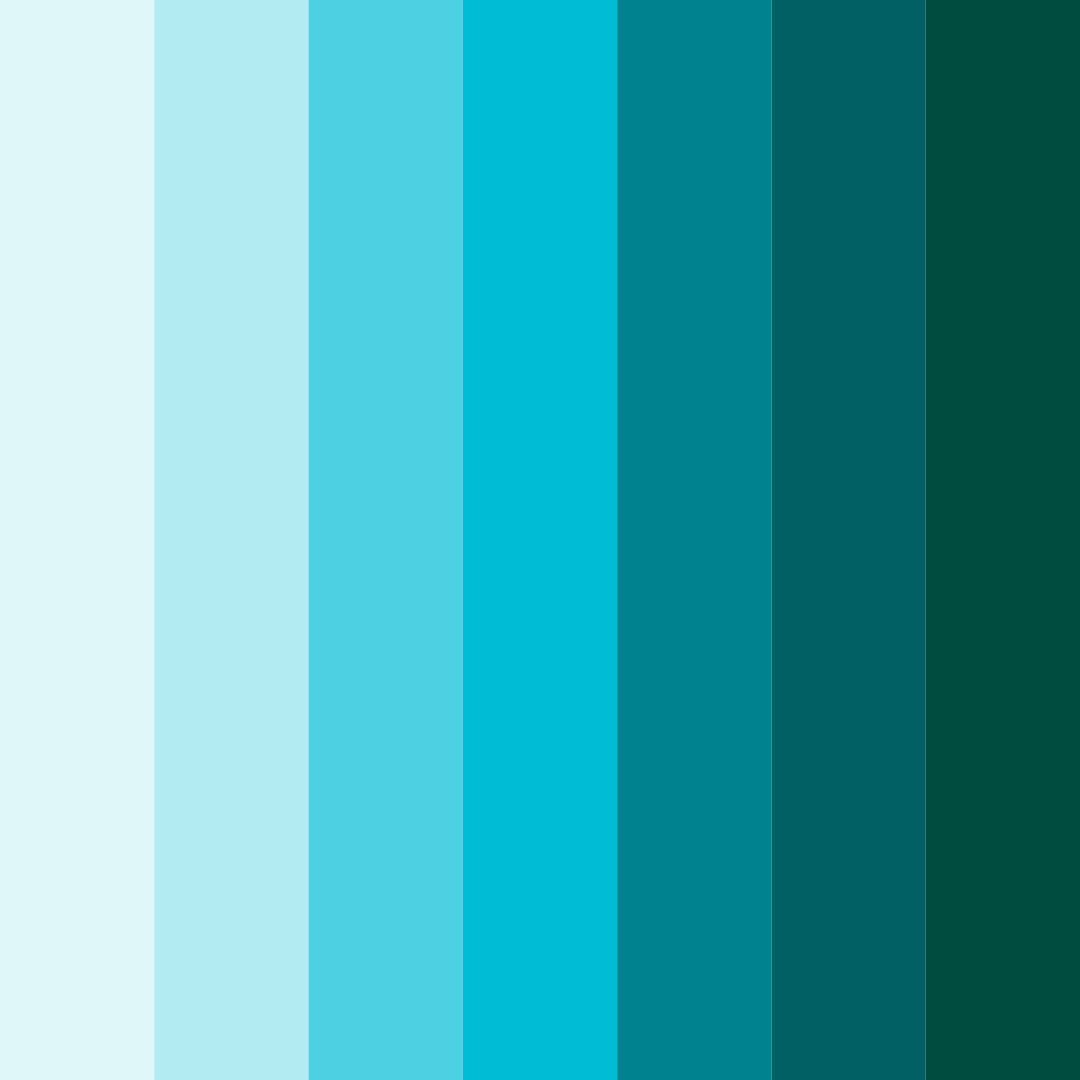 Download coral symphony color palette PNG image (square)