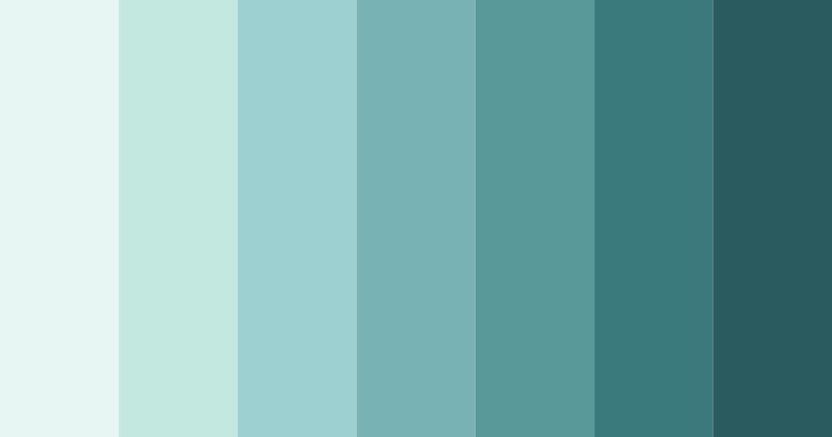 Download minted oasis color palette PNG image (landscape)
