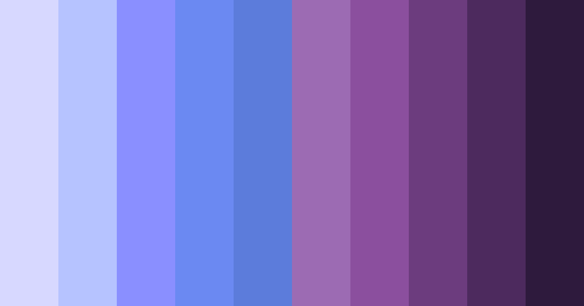 Download twilight serenade color palette PNG image (landscape)