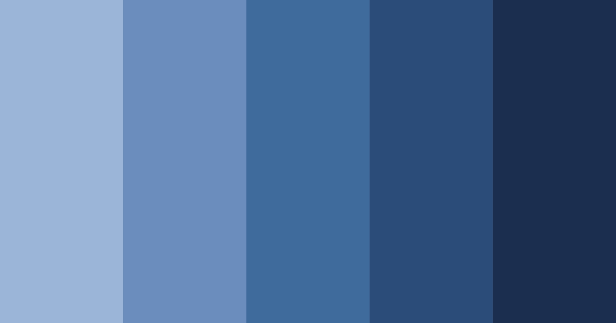 Download shades of navy color palette PNG image (landscape)