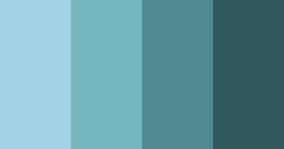 Download teal valley color palette PNG image (landscape)
