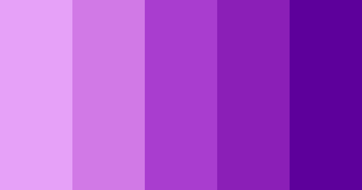 Download purple dream color palette PNG image (landscape)