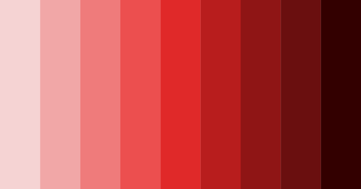 Download dark red color palette PNG image (landscape)