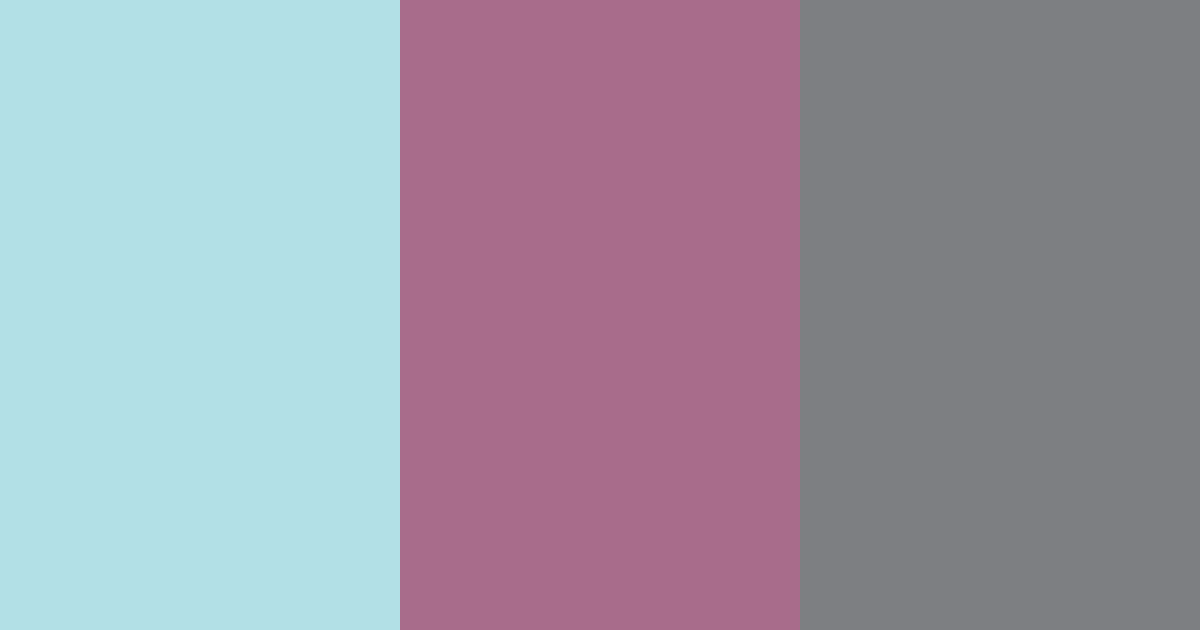 Download teal and mauve harmony color palette PNG image (landscape)