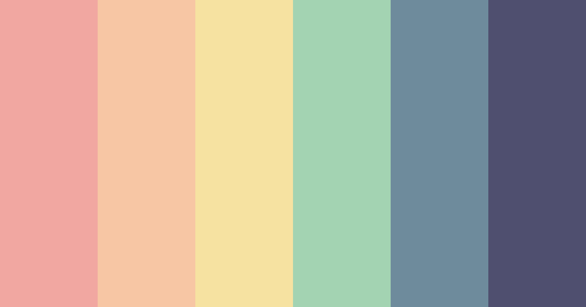 Download muted pink color palette PNG image (landscape)