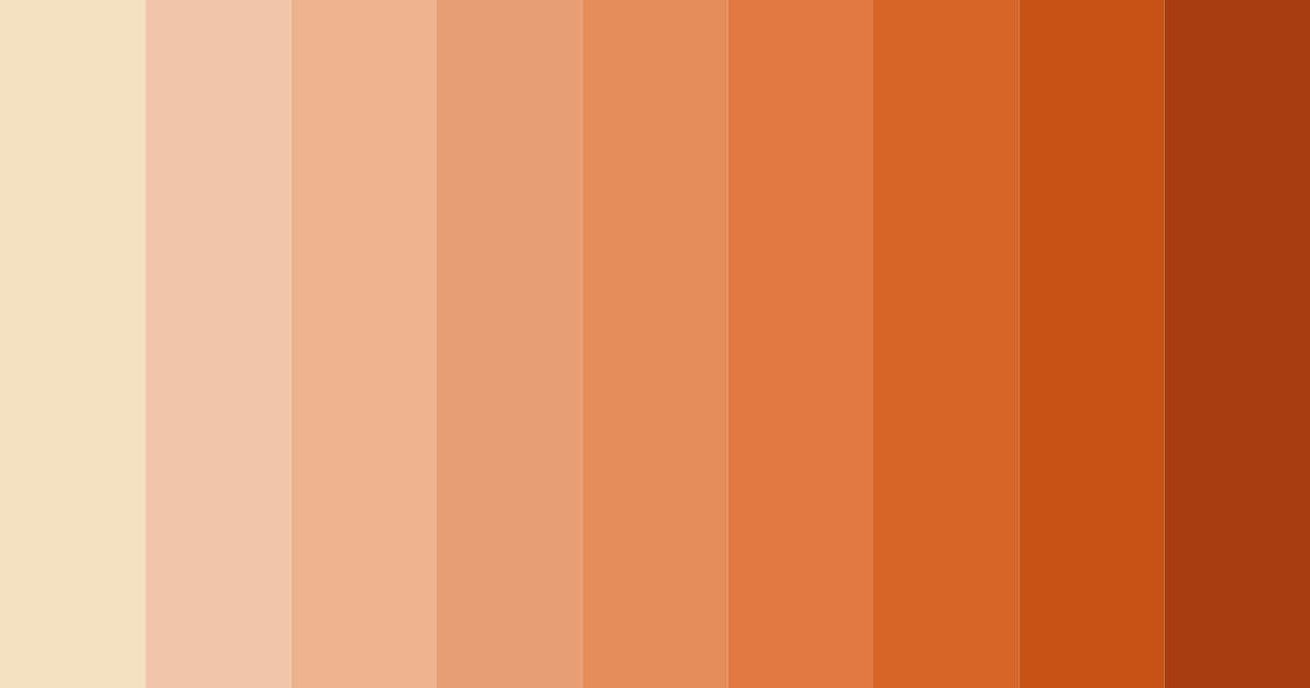 Download autumn spice delight color palette PNG image (landscape)