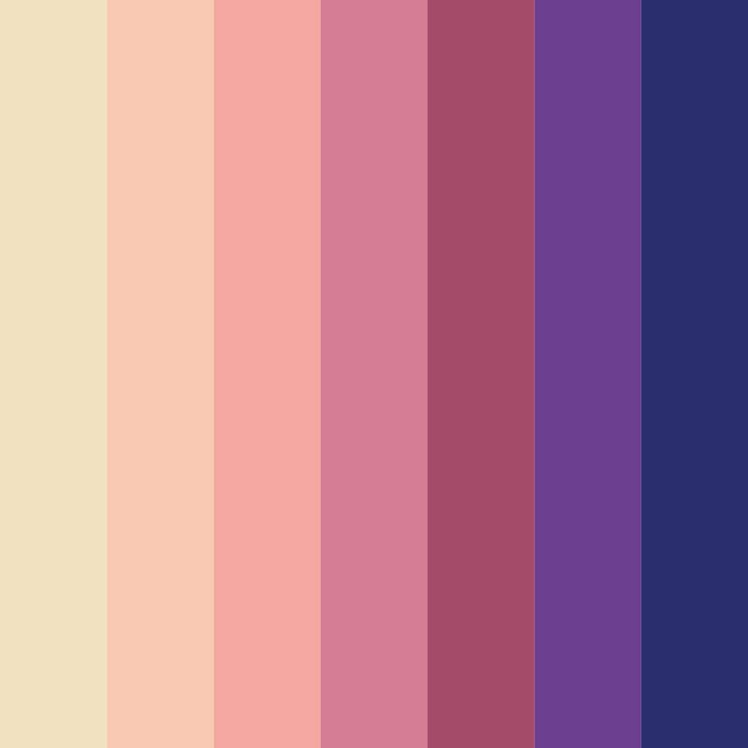 Download vivid reverie color palette PNG image (square)