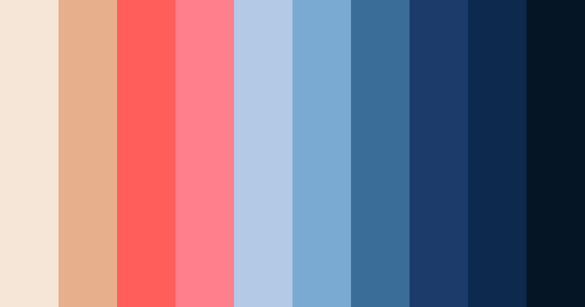 Download electric serenity color palette PNG image (landscape)