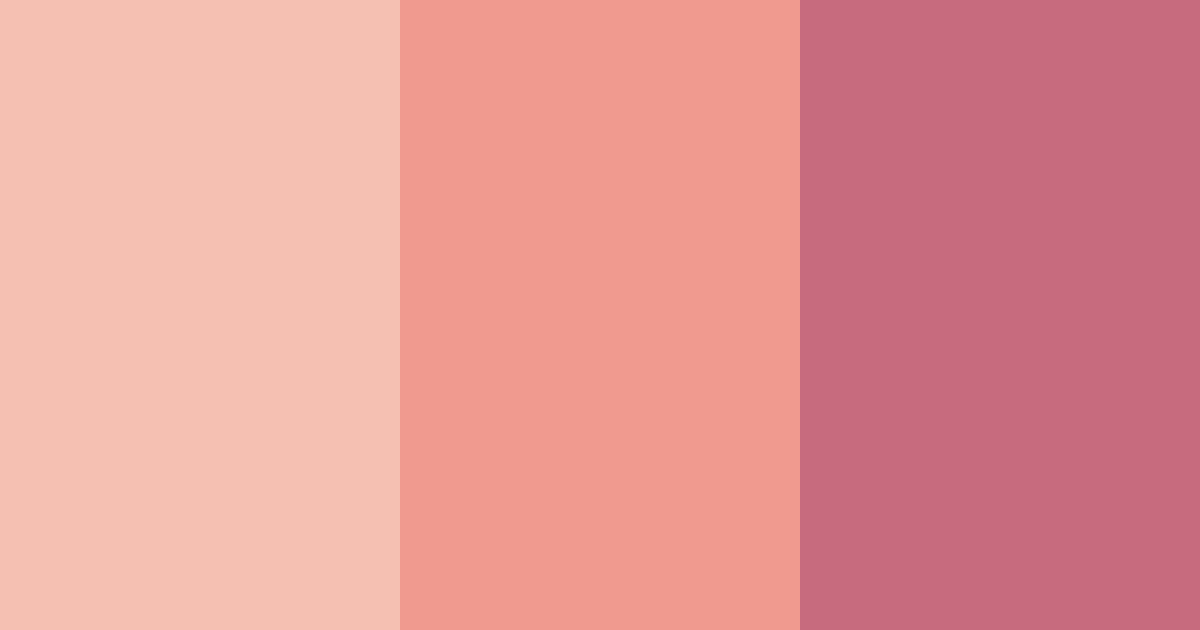 Download chic blush harmony color palette PNG image (landscape)