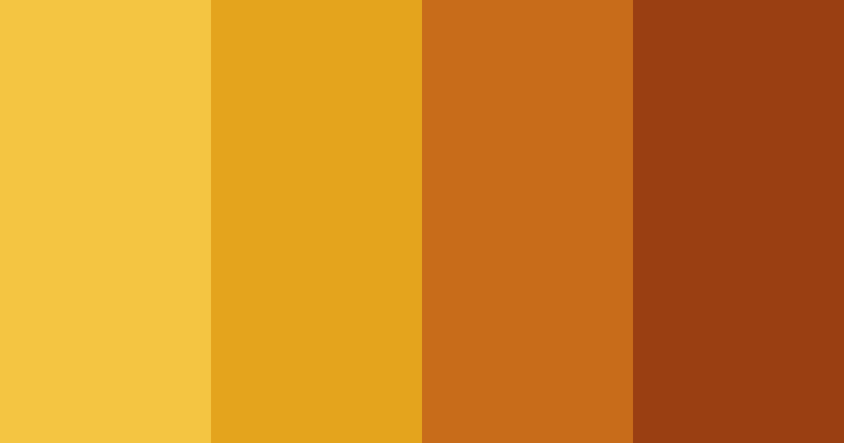 Download golden dynasty color palette PNG image (landscape)