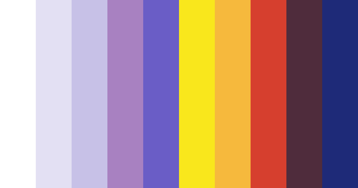 Download vibrant twilight symphony color palette PNG image (landscape)