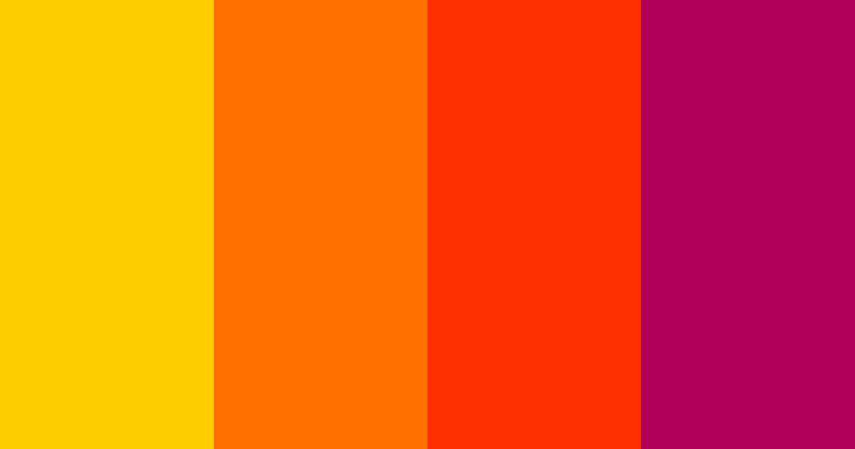 Download vivid rainbow color palette PNG image (landscape)