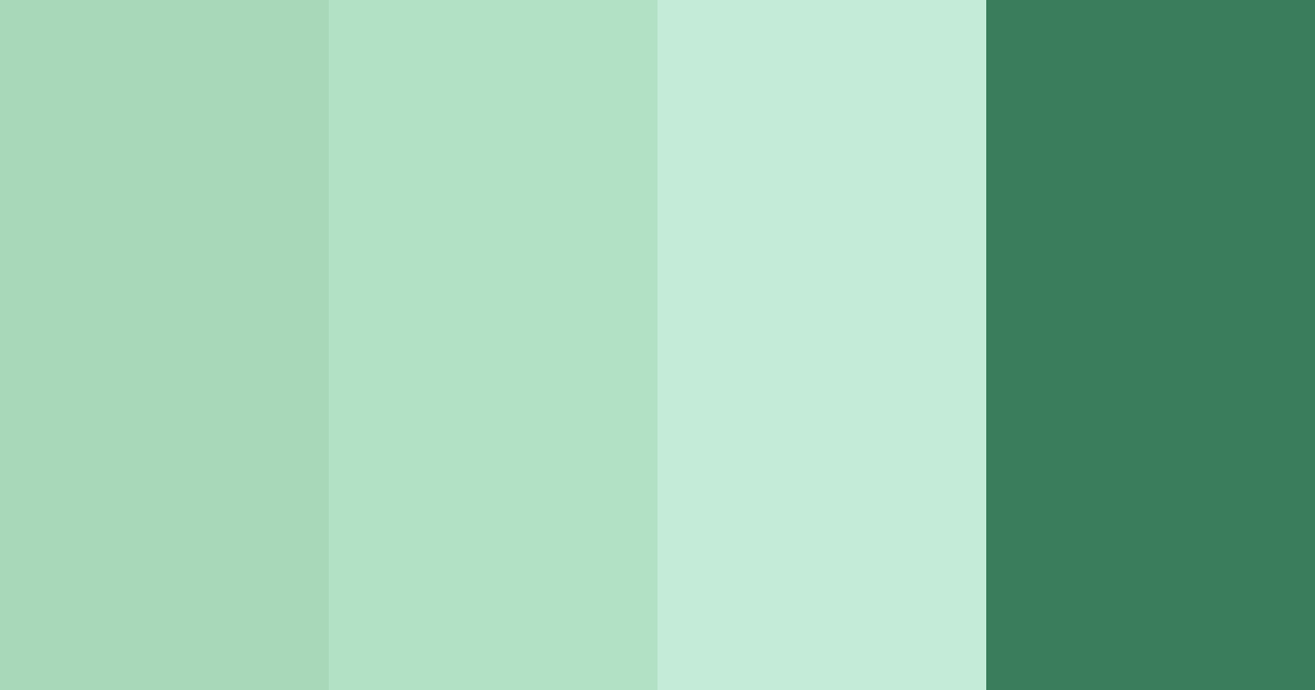 Download pistache green color palette PNG image (landscape)