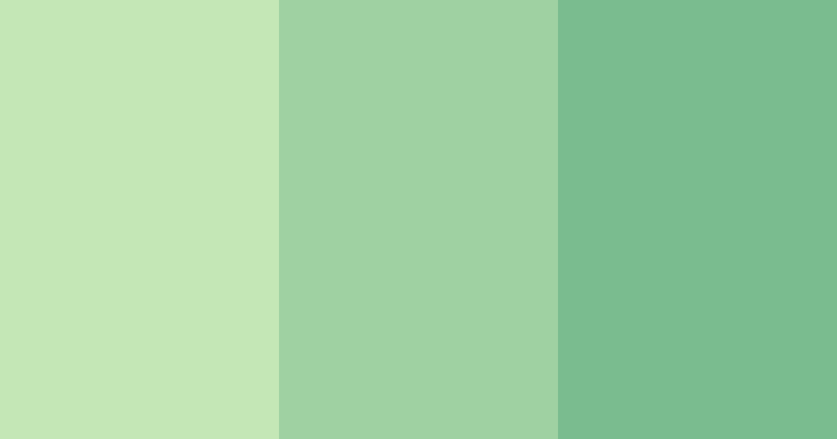 Download light green color palette PNG image (landscape)