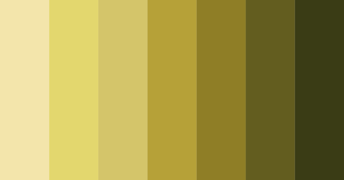 Download golden grove color palette PNG image (landscape)