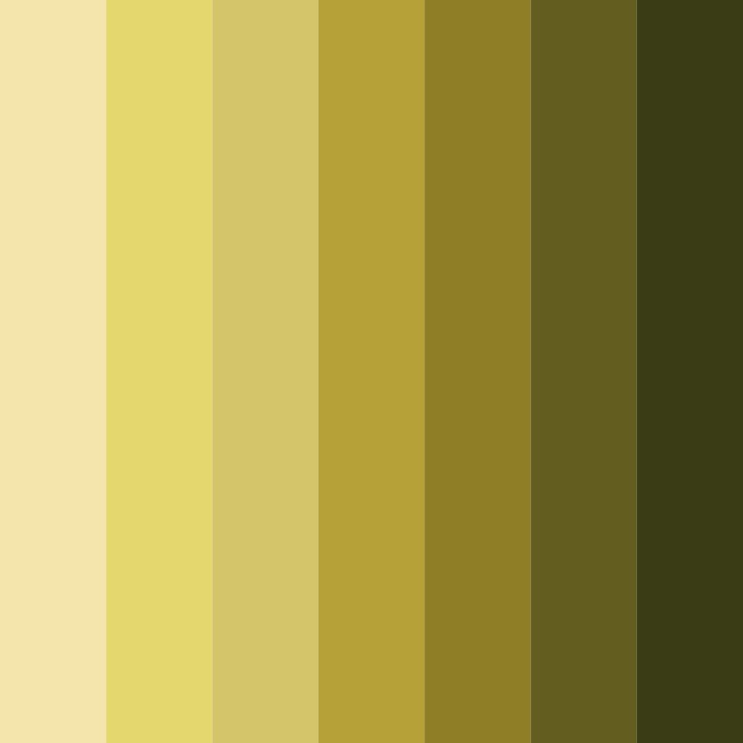 Download golden grove color palette PNG image (square)