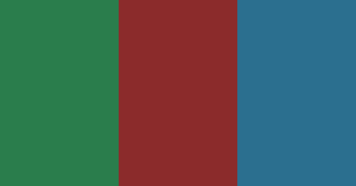 Download emerald tide color palette PNG image (landscape)