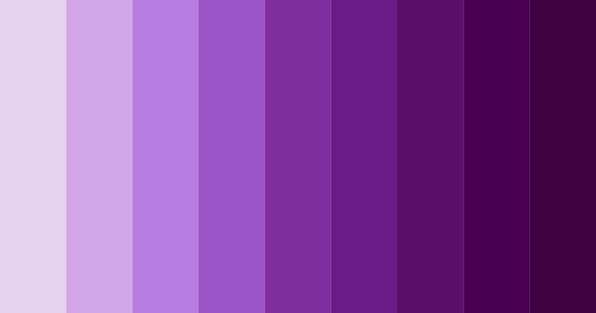 Download mystical amethyst dreams color palette PNG image (landscape)