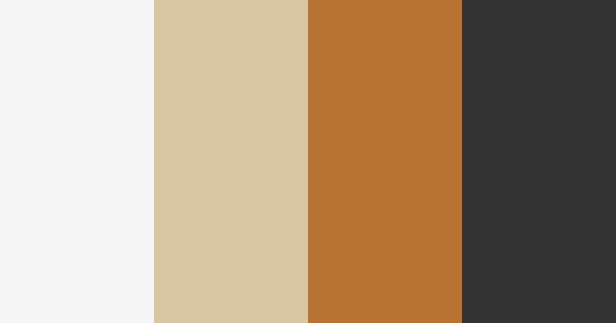Download copper elegance color palette PNG image (landscape)