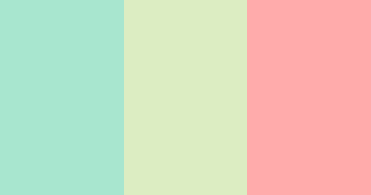 Download tropical serenade color palette PNG image (landscape)