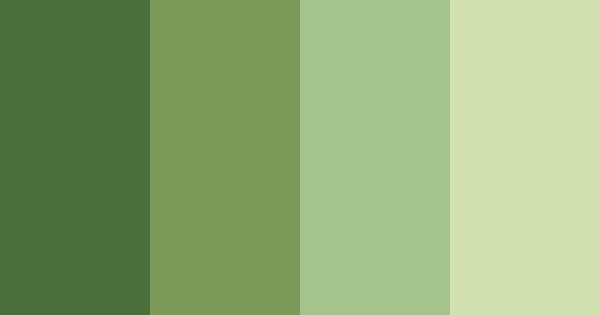 Download verdant serenity color palette PNG image (landscape)