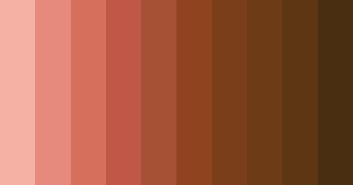 Download crimson emberwood color palette PNG image (landscape)