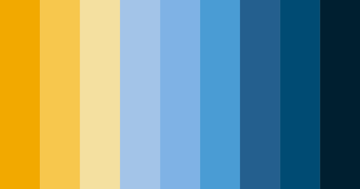 Download tropical breeze color palette PNG image (landscape)