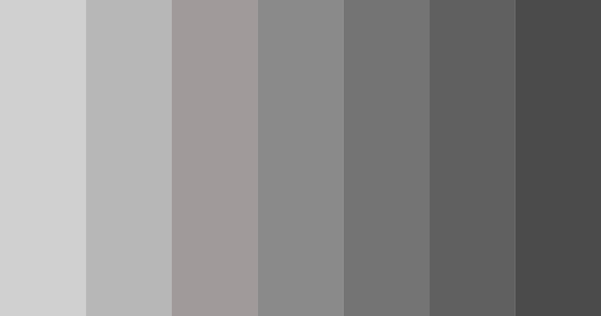 Download grayscale harmony color palette PNG image (landscape)