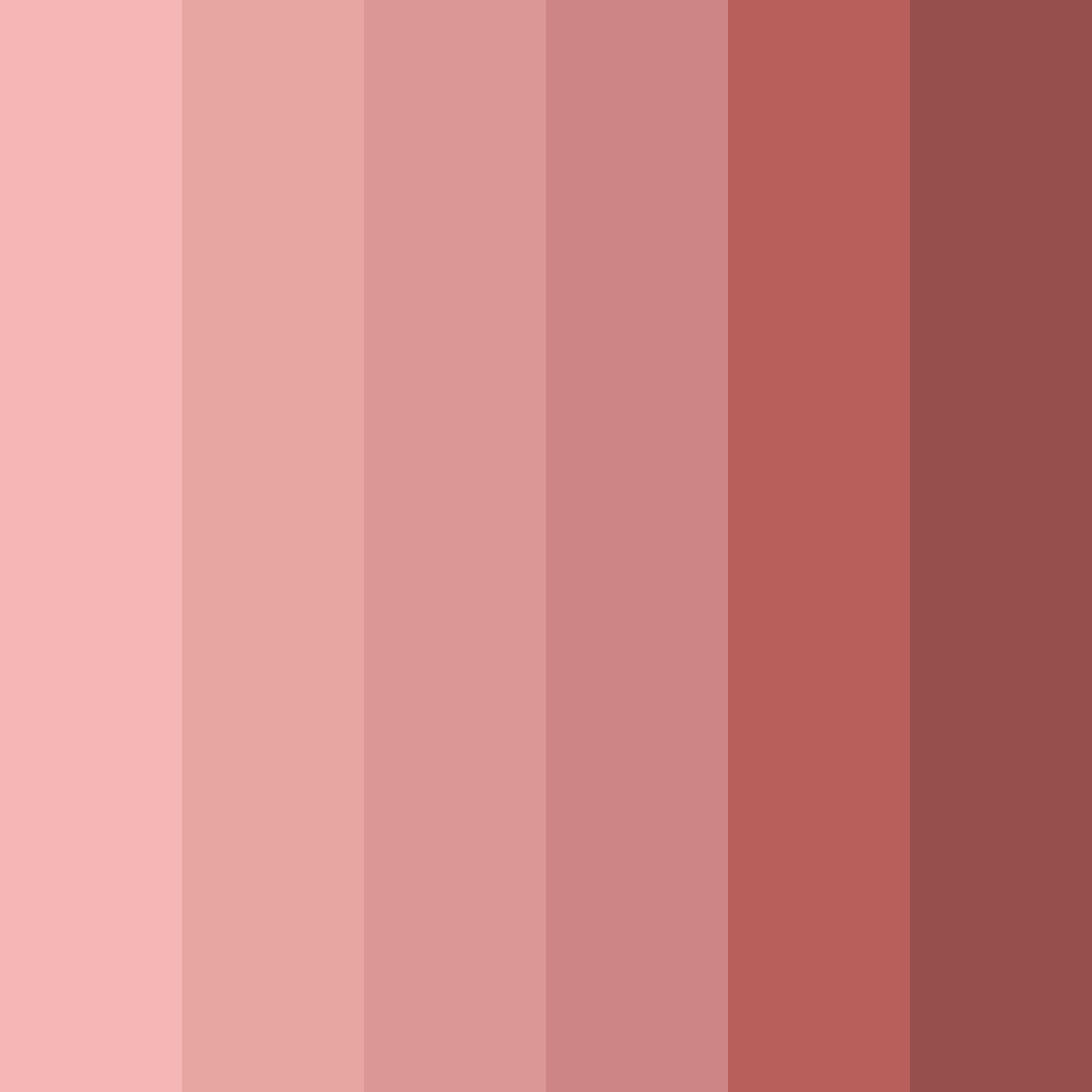 Download rosy ember color palette PNG image (square)