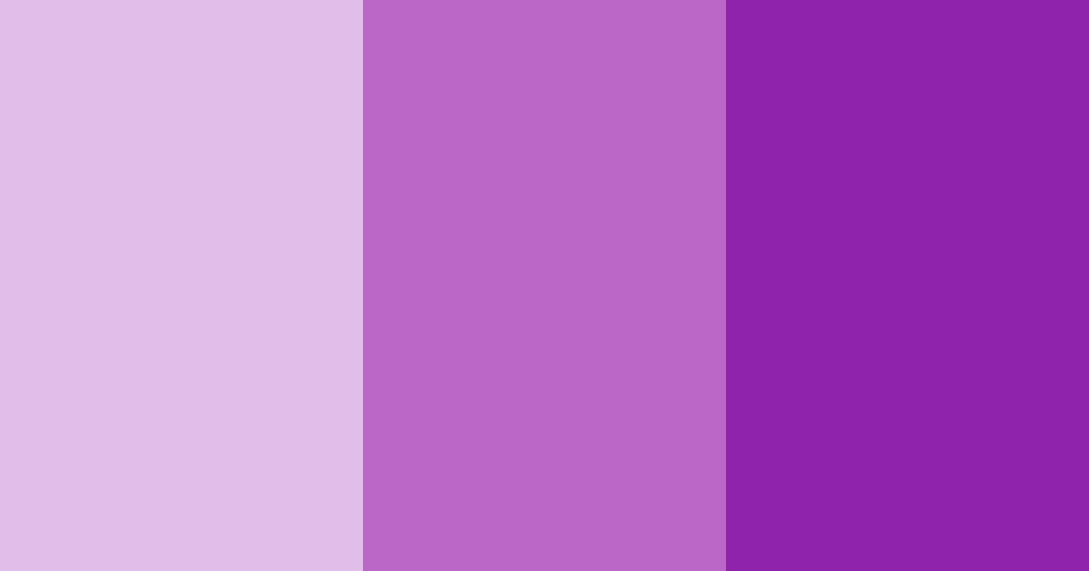 Download violet reverie color palette PNG image (landscape)