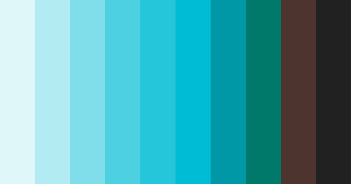 Download misty ocean shadows color palette PNG image (landscape)