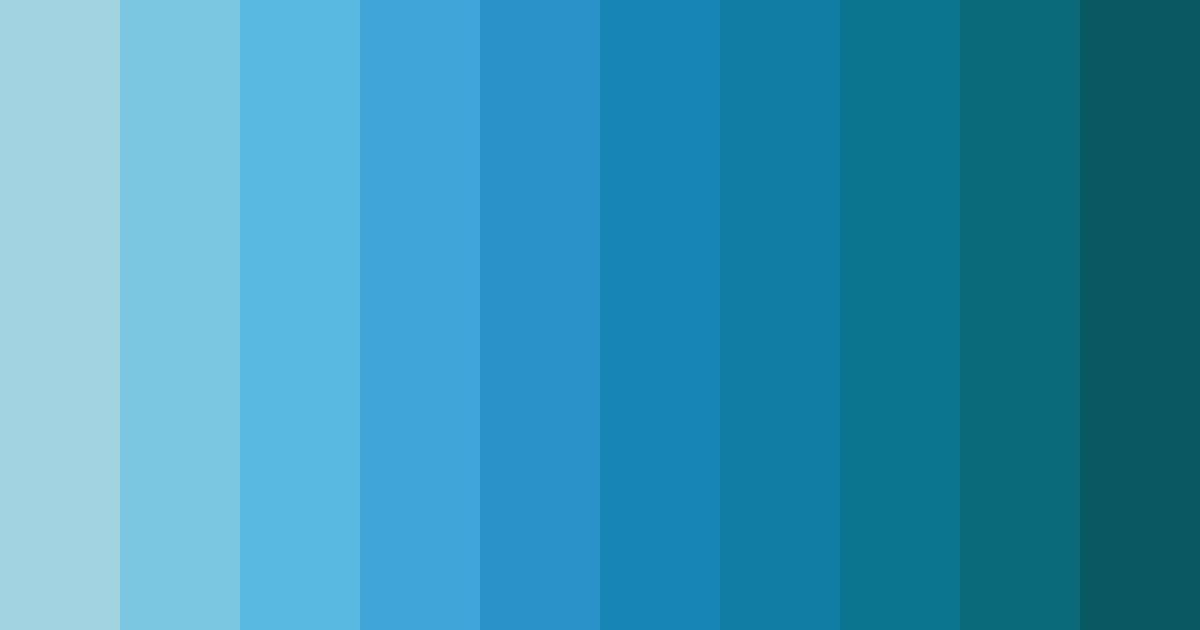 Download sky blue serenity color palette PNG image (landscape)
