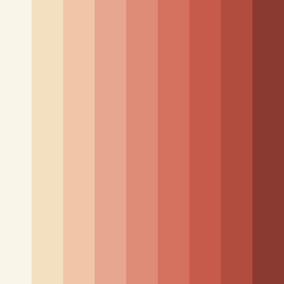 Download warm autumn embrace color palette PNG image (square)