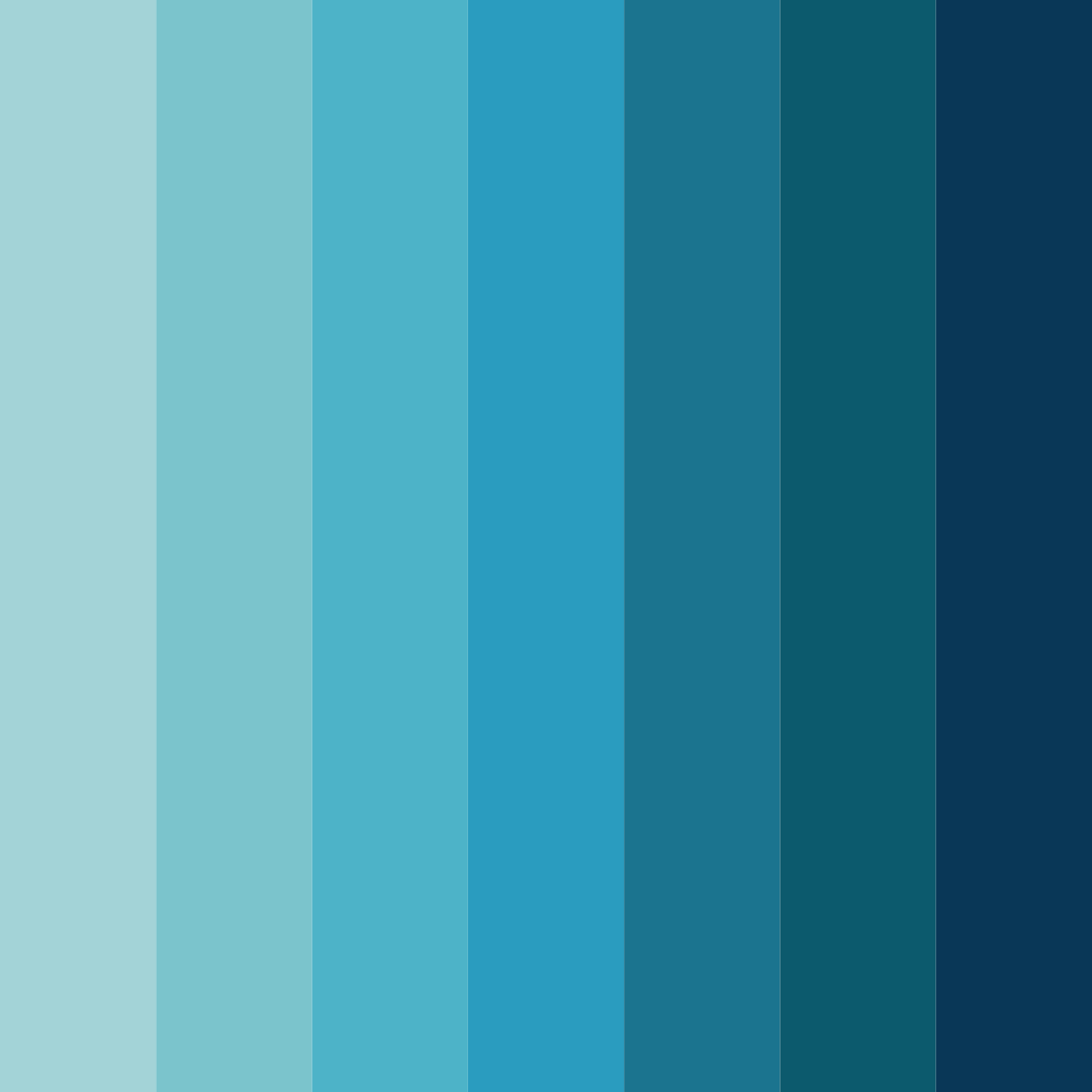Download deep ocean whisper color palette PNG image (square)