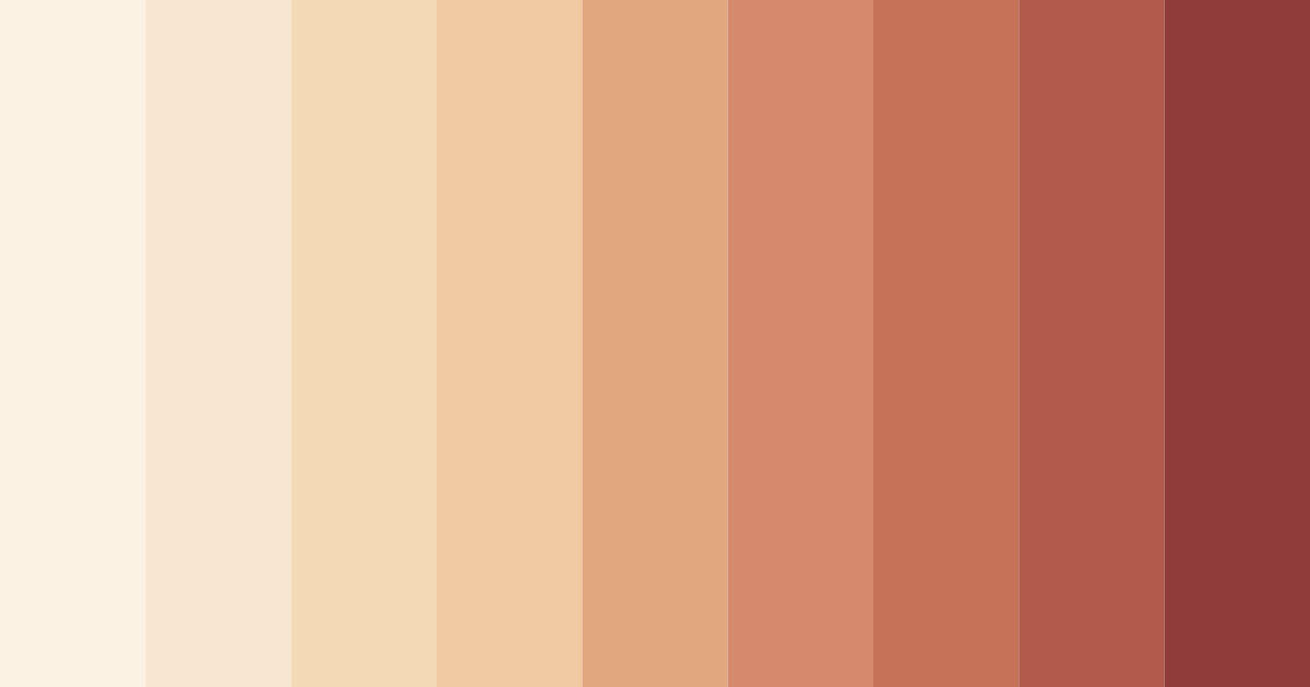 Download sunset blush color palette PNG image (landscape)