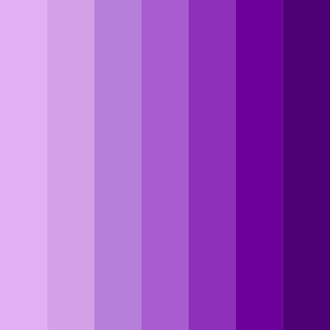 Download ethereal amethyst dream color palette PNG image (square)