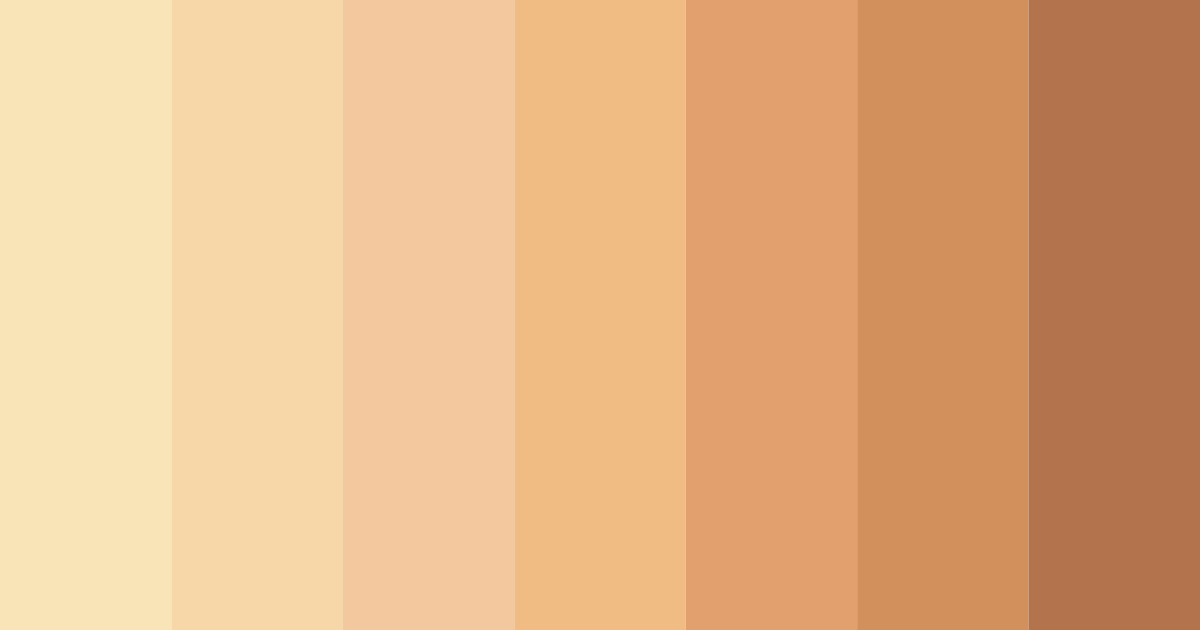 Download sunlit honeyfields color palette PNG image (landscape)