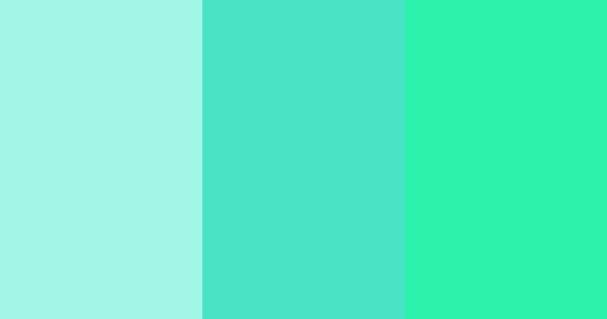 Download tropical serenity color palette PNG image (landscape)
