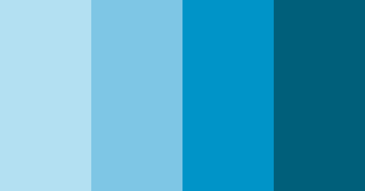 Download azure harmony color palette PNG image (landscape)