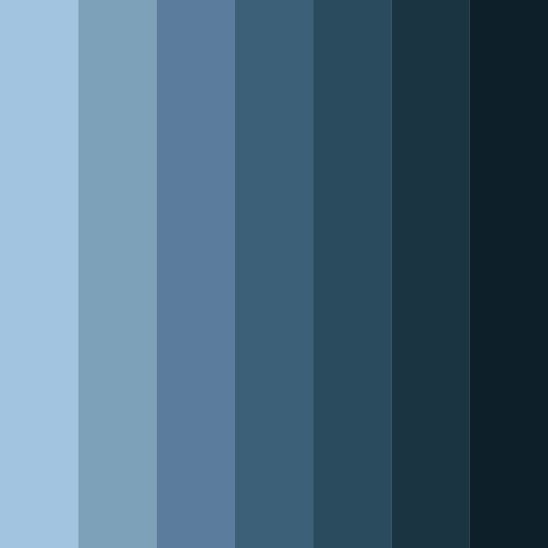 Download cascading peaks color palette PNG image (square)